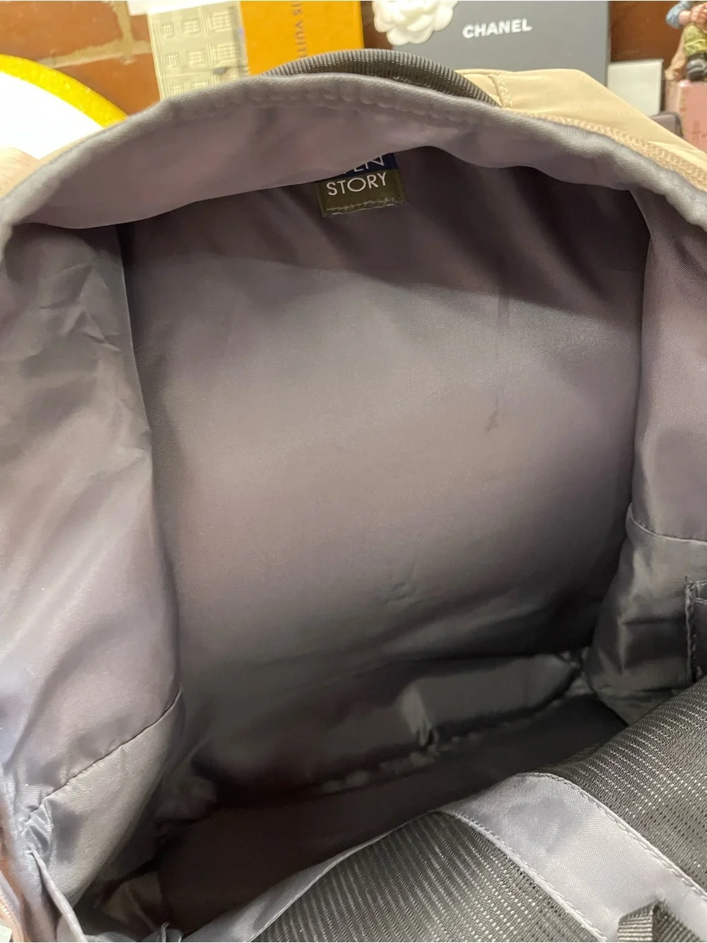 Open Story Top Opening Fitted Flap Travel Backpack